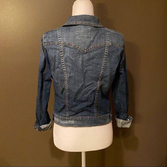 2.1 Blue Jean Jacket Girls Size Large - Picture 9 of 15
